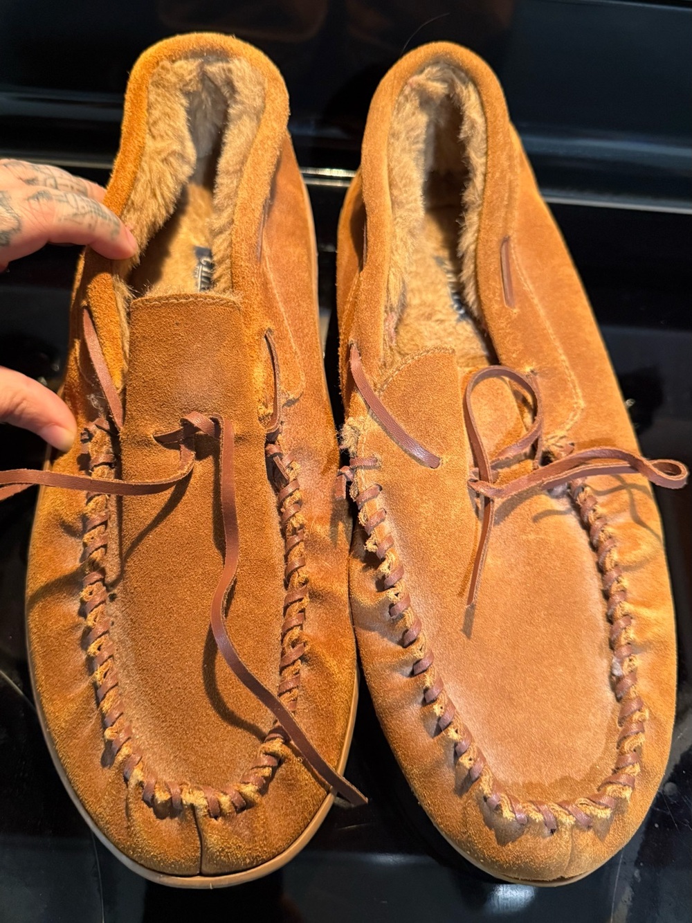 Vintage Chaps Moccasins men’s size 11 leather